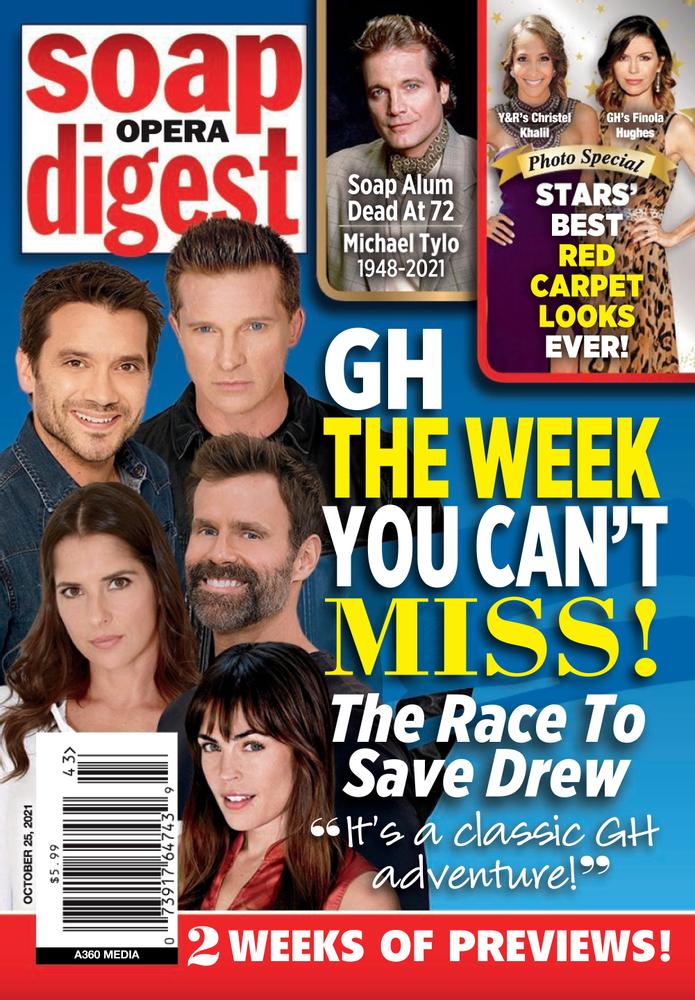 soap-opera-digest October 25, 2021 Issue Cover