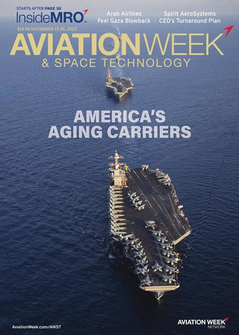 Aviation-Week-and-Space-Technology November 13, 2023 Issue Cover