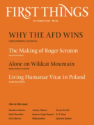First Things October 01, 2026 Issue Cover