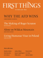 First Things October 01, 2026 Issue Cover