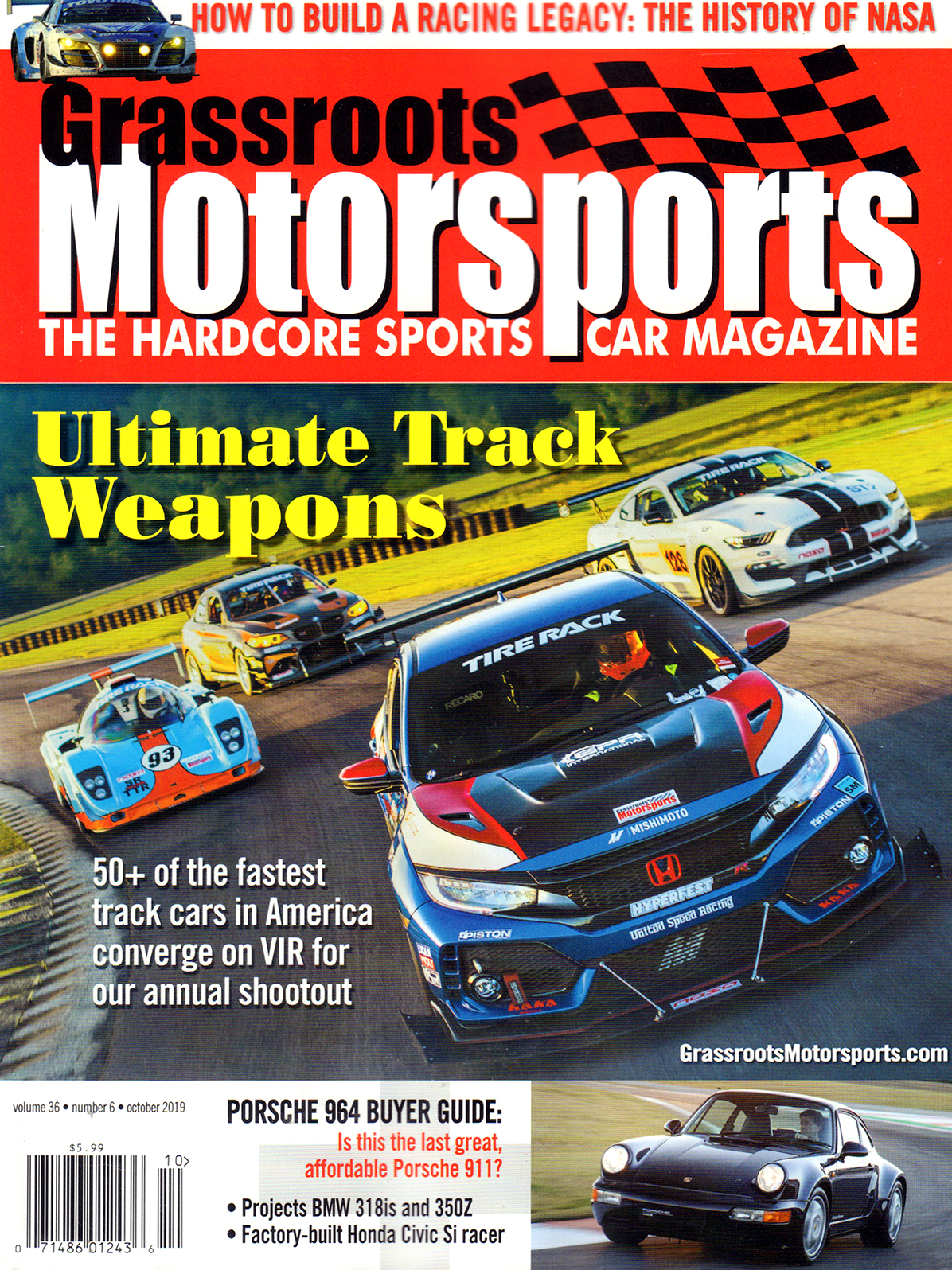 Grassroots-Motorsports October 01, 2019 Issue Cover