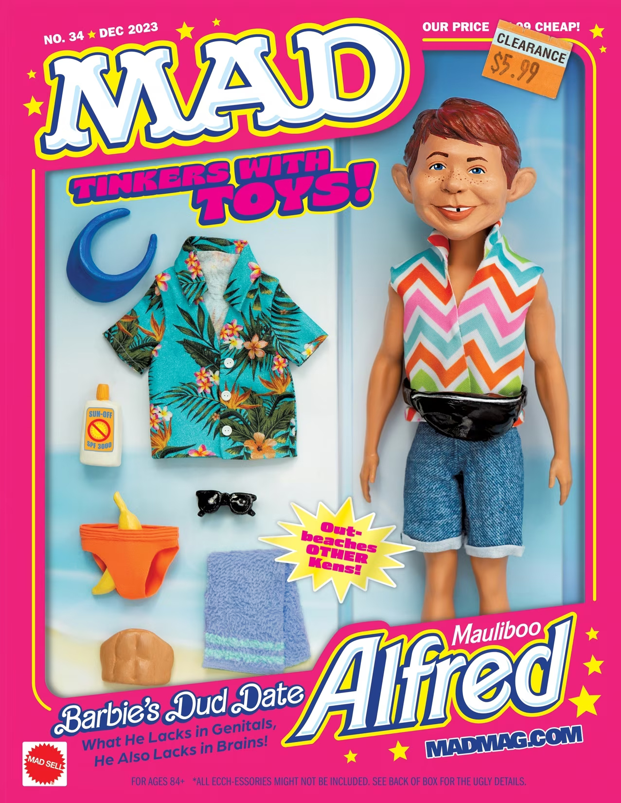 Mad-Magazine December 01, 2023 Issue Cover