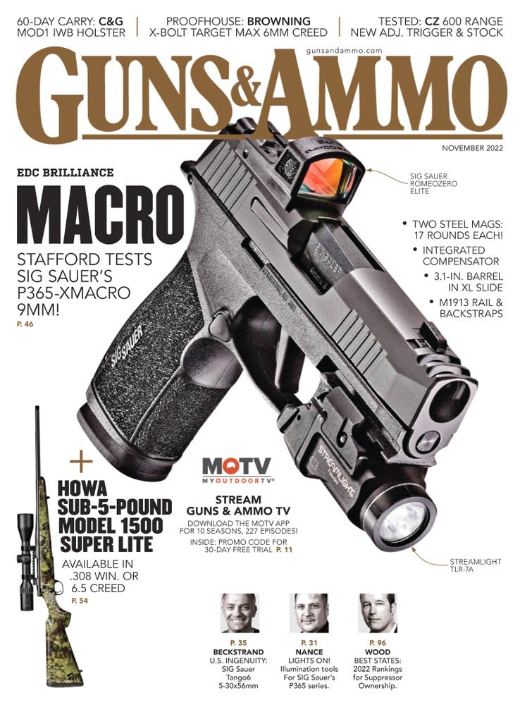 Guns-and-Ammo November 01, 2022 Issue Cover