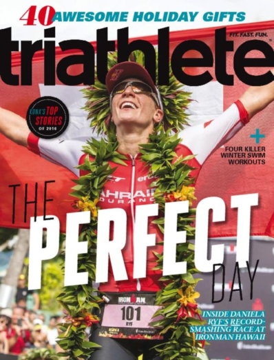 Triathlete December 01, 2016 Issue Cover