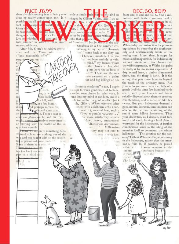 The-New-Yorker December 30, 2019 Issue Cover
