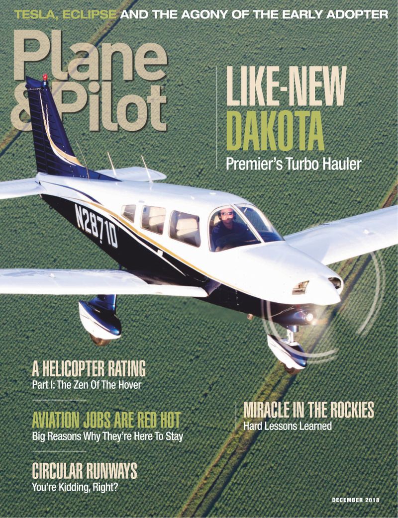 Plane-and-Pilot December 01, 2018 Issue Cover