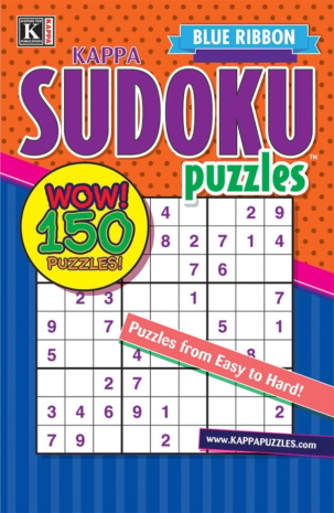 Blue Ribbon Kappa Sudoku Puzzles Magazine Subscription