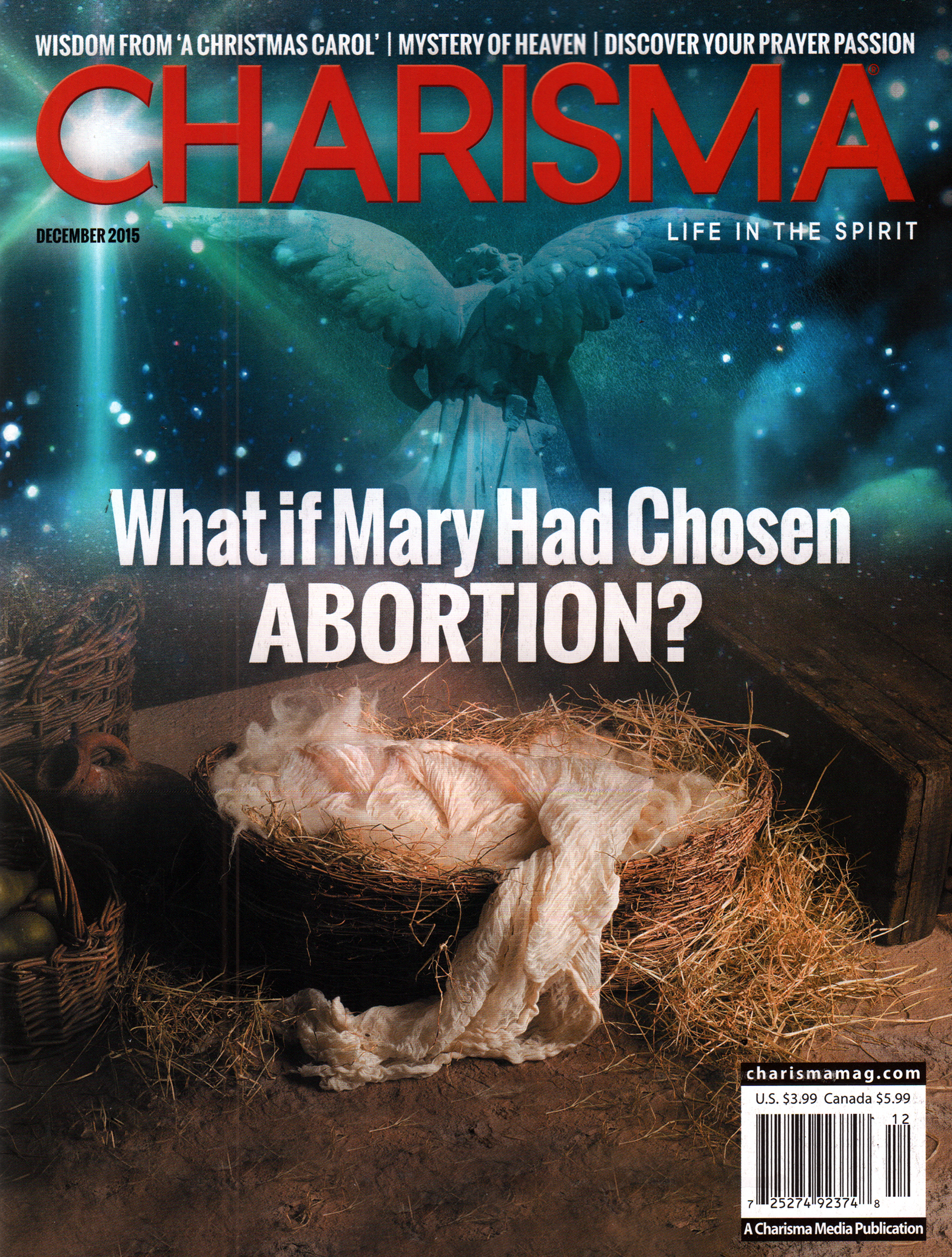 Charisma December 01, 2015 Issue Cover