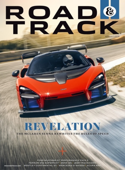 Road & Track August 01, 2018 Issue Cover