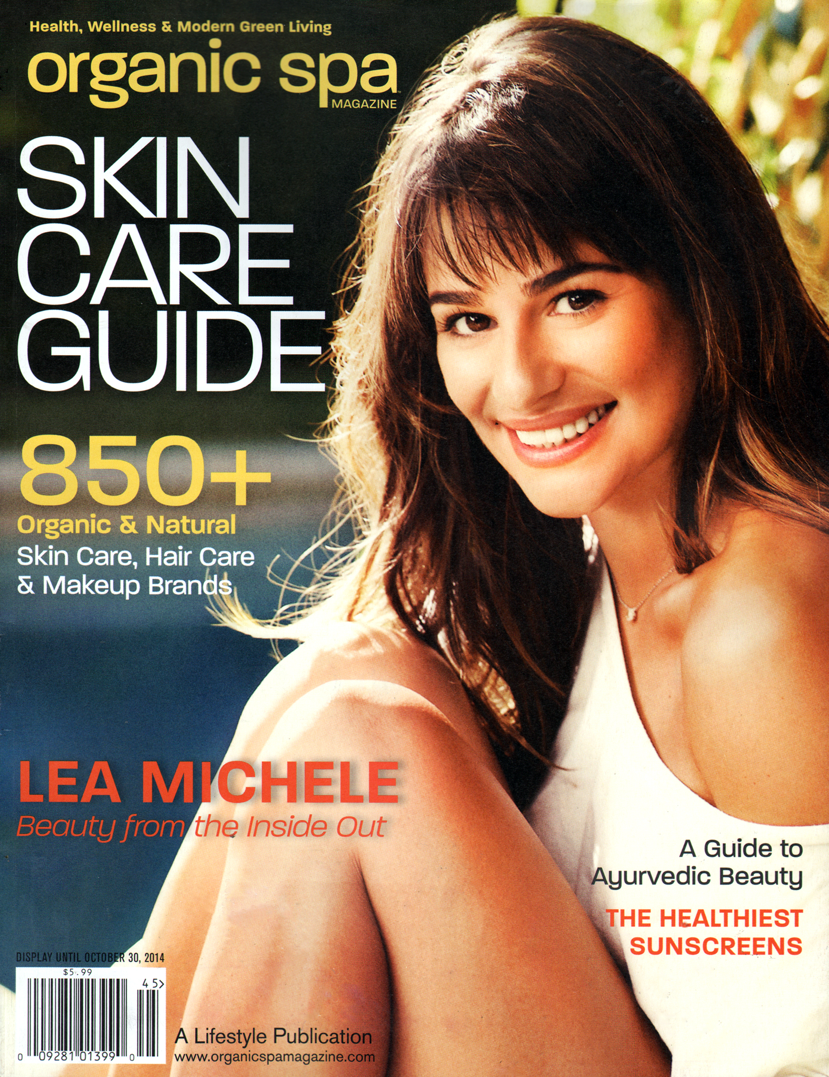 Organic-Spa September 01, 2014 Issue Cover