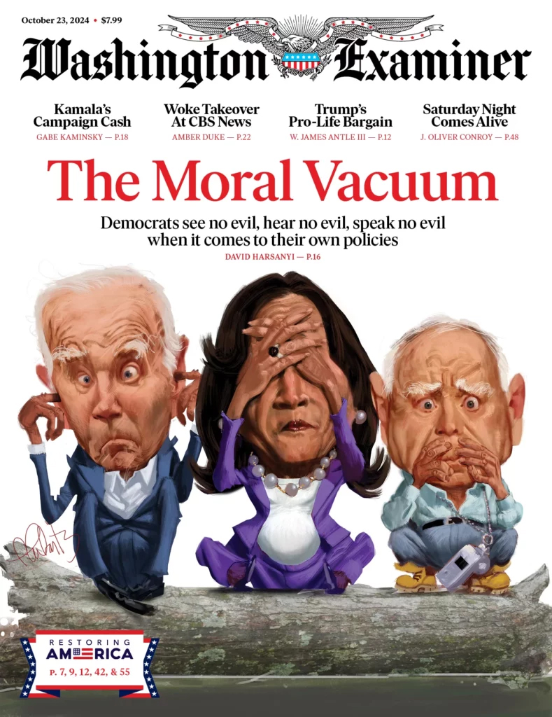 Washington-Examiner October 23, 2024 Issue Cover
