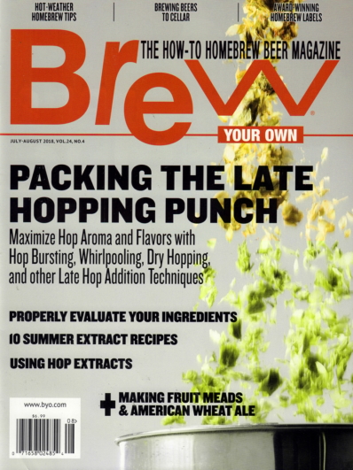 Brew Your Own July 01, 2018 Issue Cover