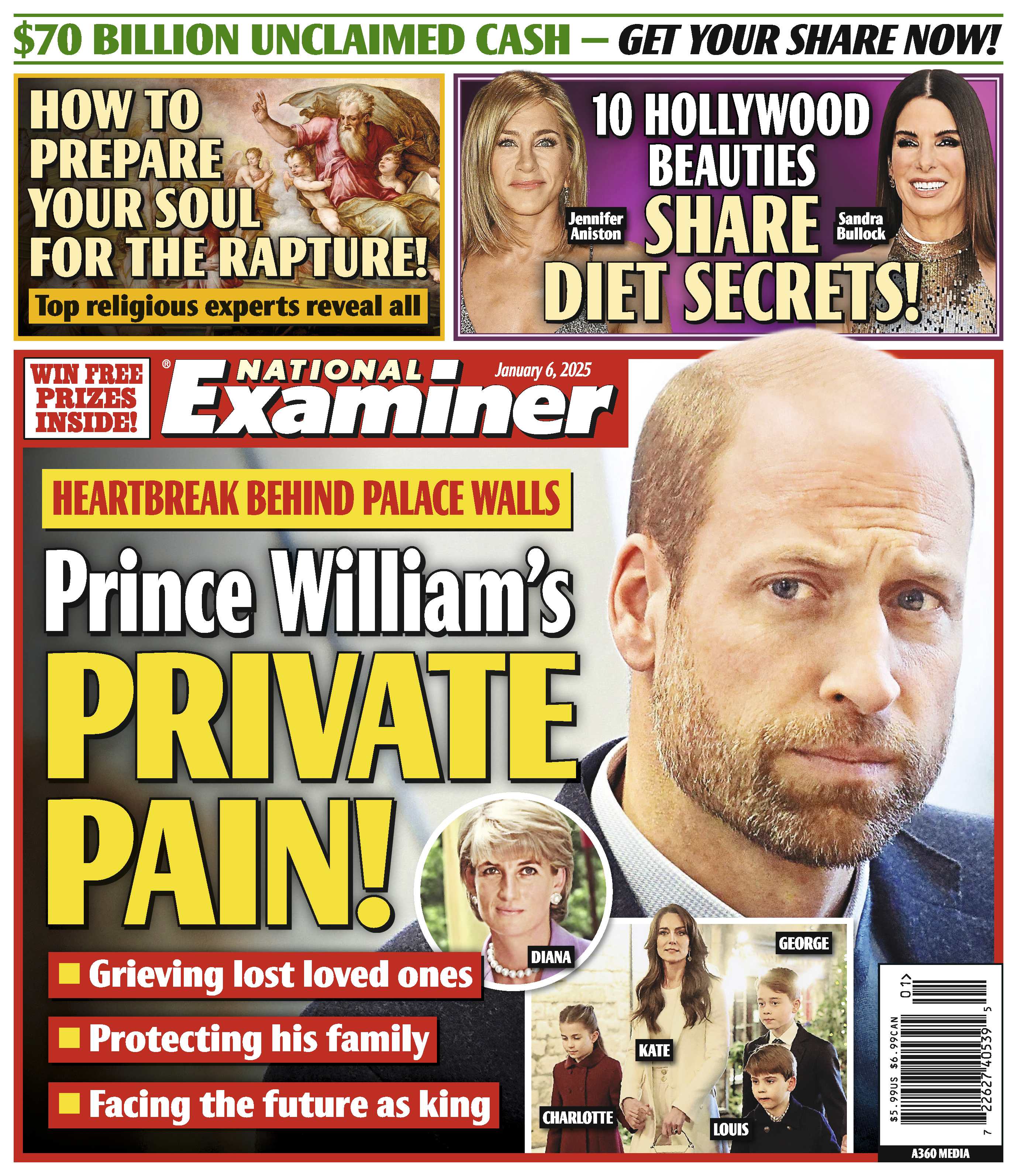 National-Examiner January 06, 2025 Issue Cover