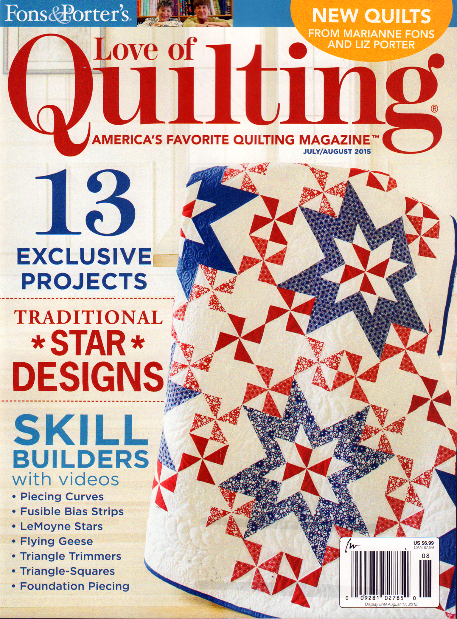 Fons-and-Porters-Love-of-Quilting July 01, 2015 Issue Cover