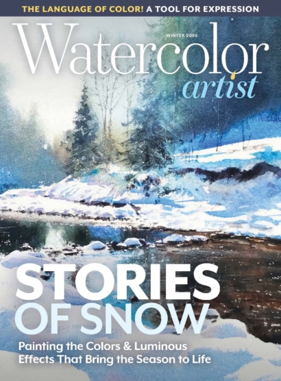 Watercolor Artist December 01, 2025 Issue Cover