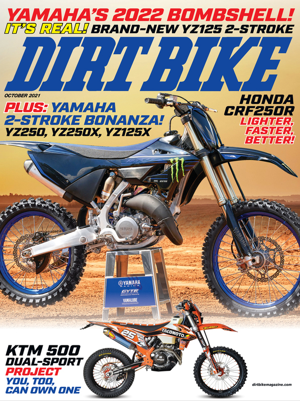 Dirt-Bike October 01, 2021 Issue Cover