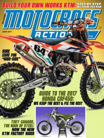 Motocross Action June 01, 2017 Issue Cover