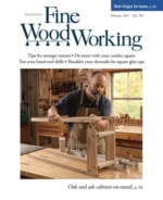 Fine-Woodworking January 01, 2017 Issue Cover