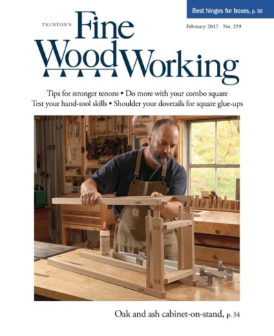 Fine Woodworking January 01, 2017 Issue Cover