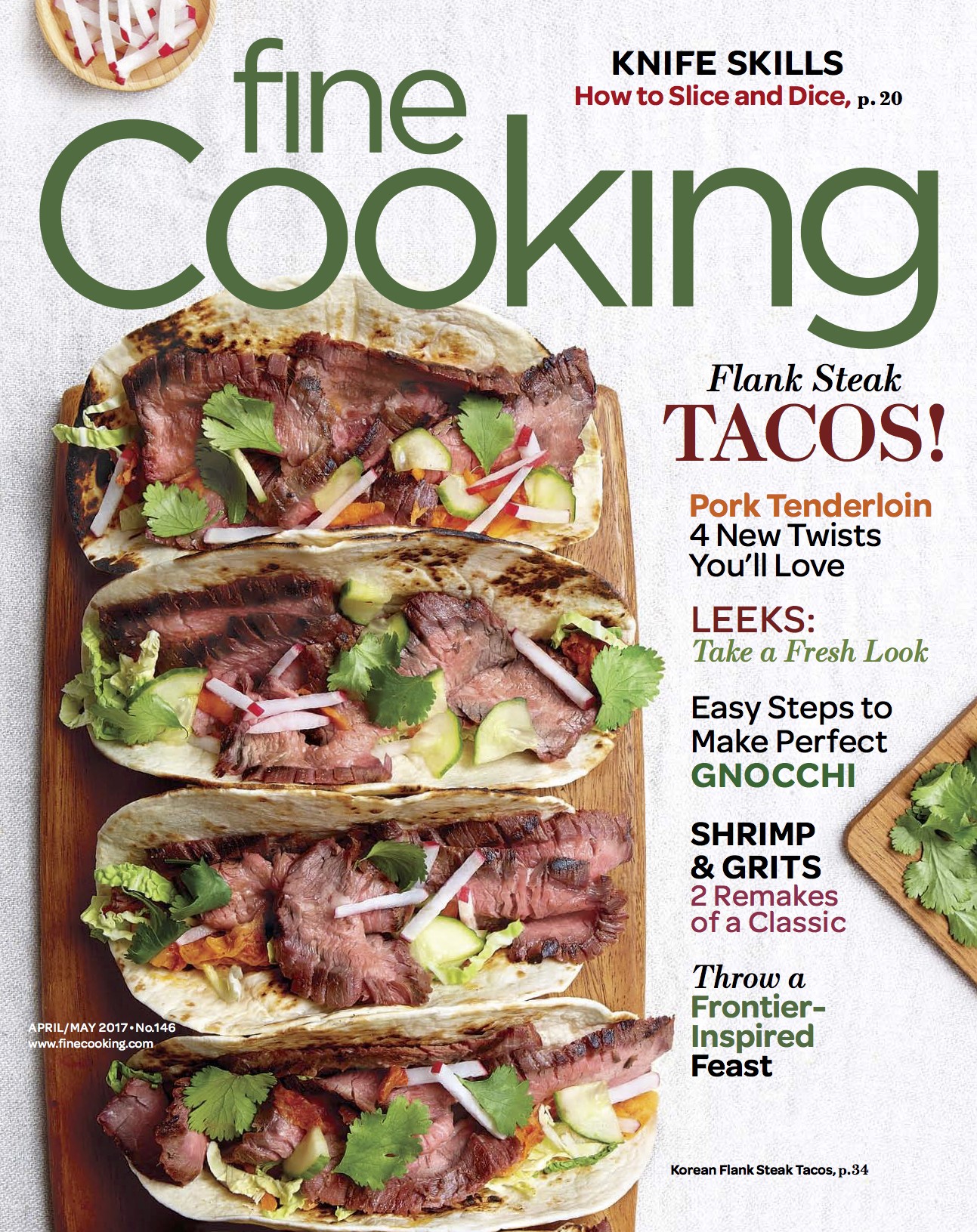 Fine-Cooking April 01, 2017 Issue Cover
