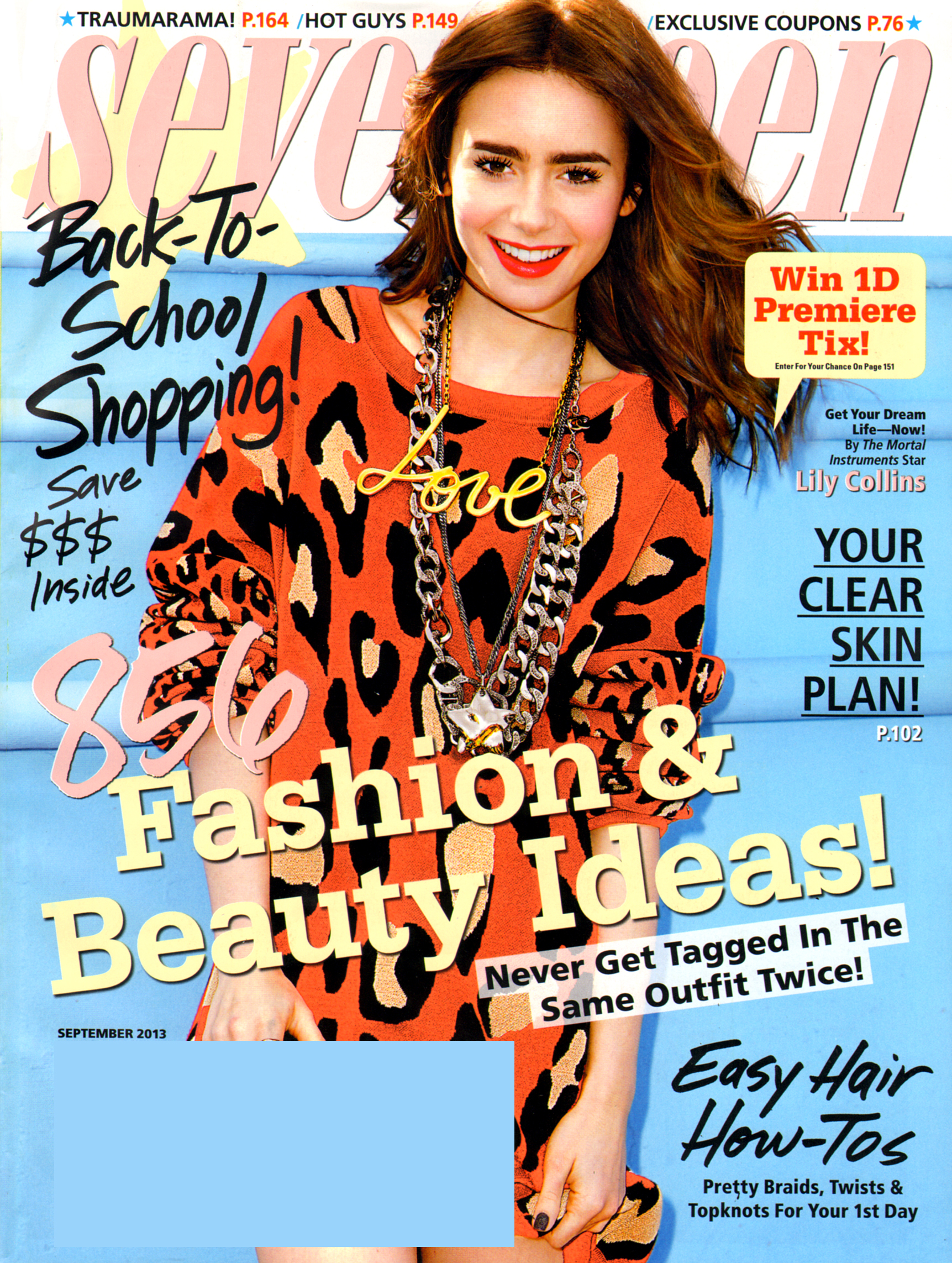 Seventeen September 01, 2013 Issue Cover