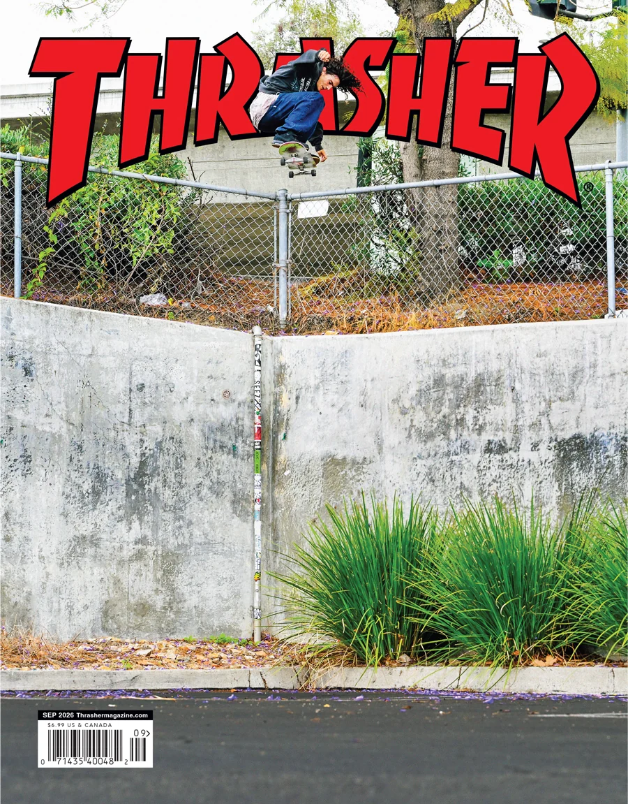 Thrasher September 01, 2026 Issue Cover