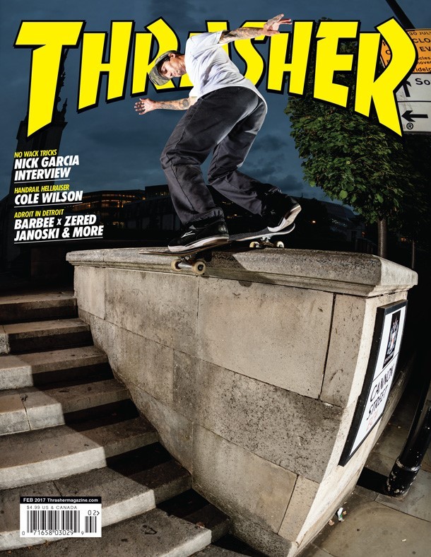 Thrasher February 01, 2017 Issue Cover