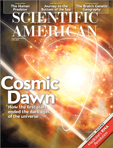 Scientific-American April 01, 2014 Issue Cover