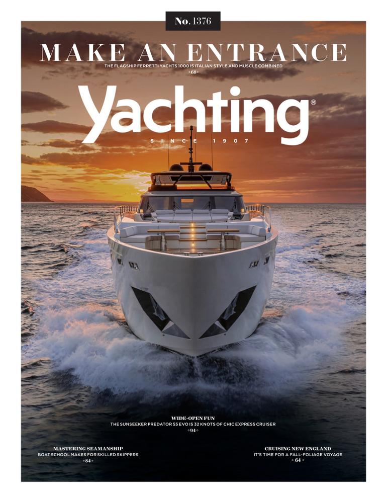 Yachting October 01, 2021 Issue Cover
