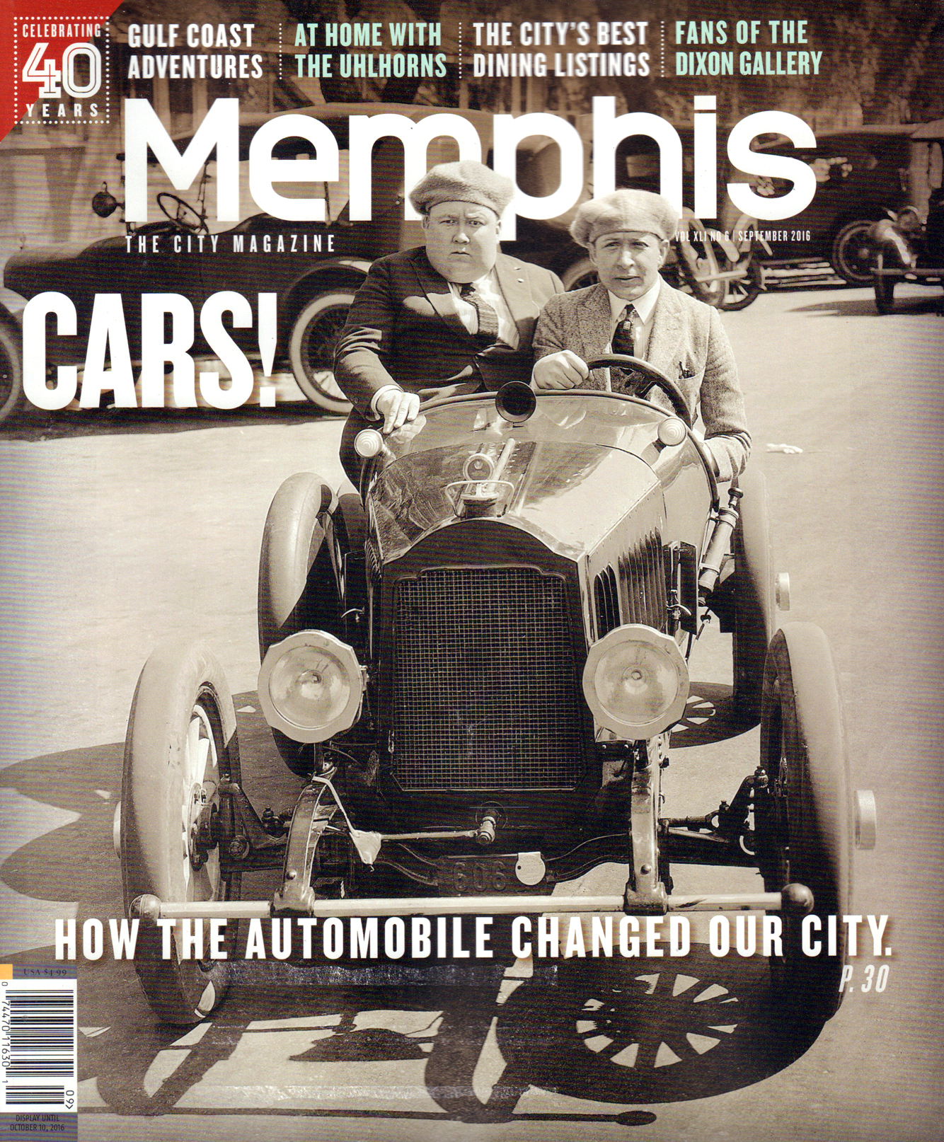 Memphis September 01, 2016 Issue Cover