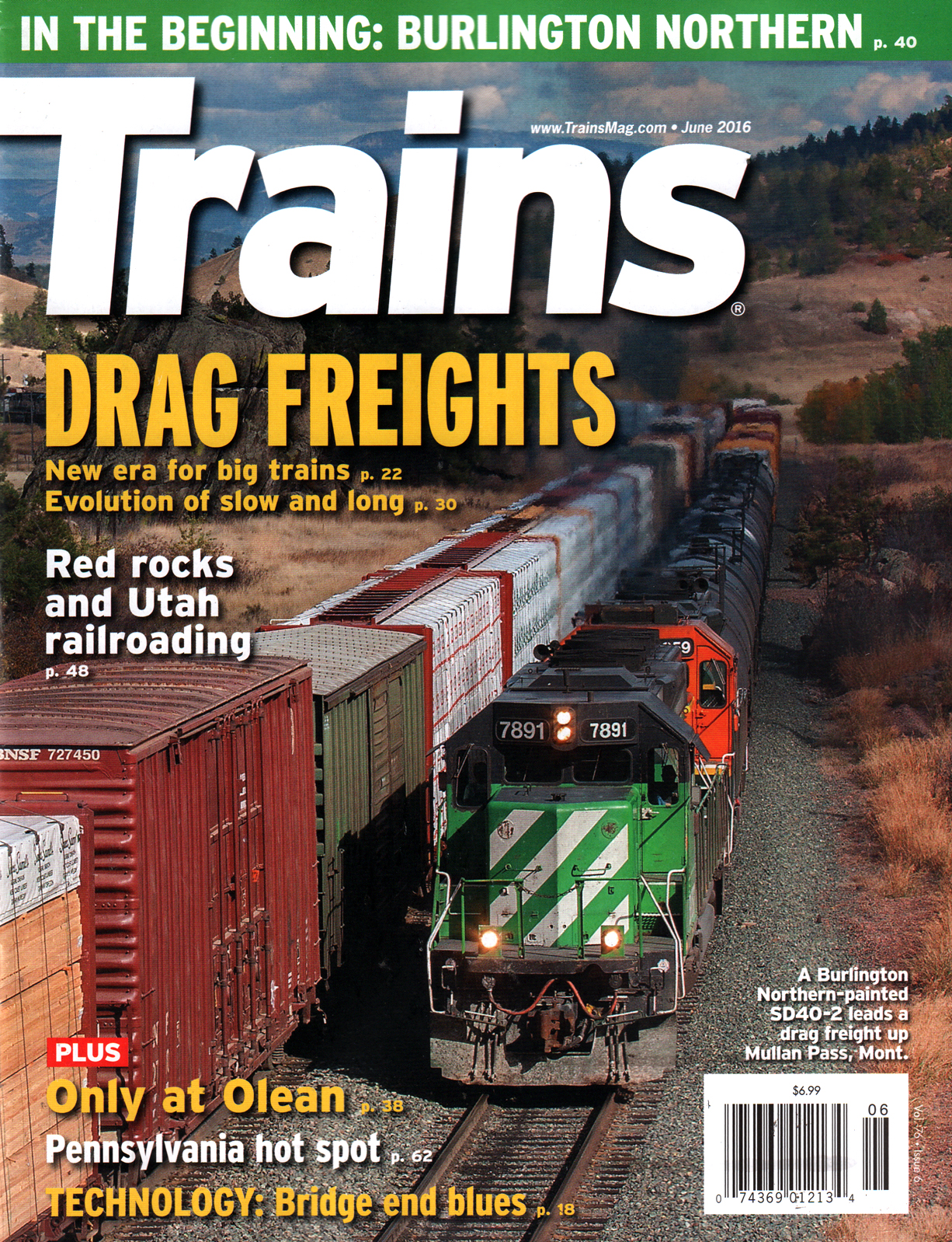 Trains June 01, 2016 Issue Cover