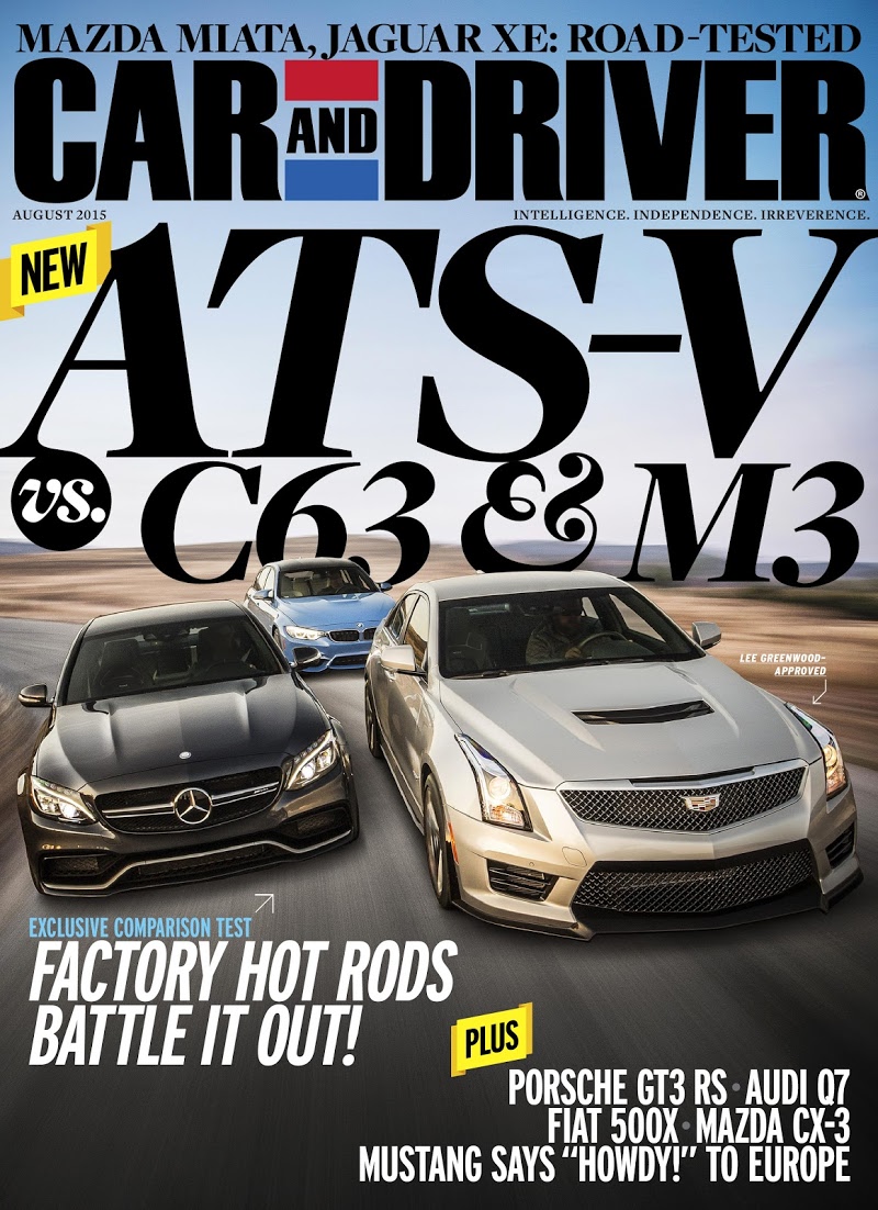 Car-And-Driver August 01, 2015 Issue Cover