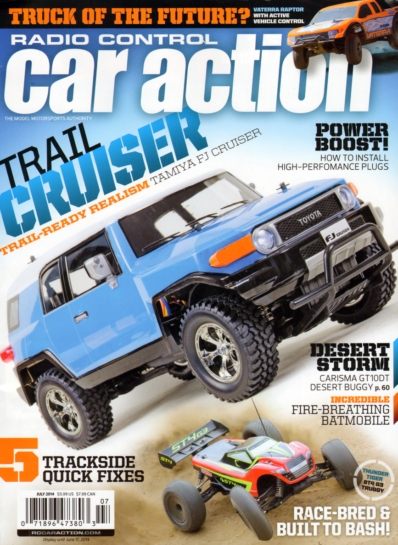 Radio Control Car Action July 01, 2014 Issue Cover