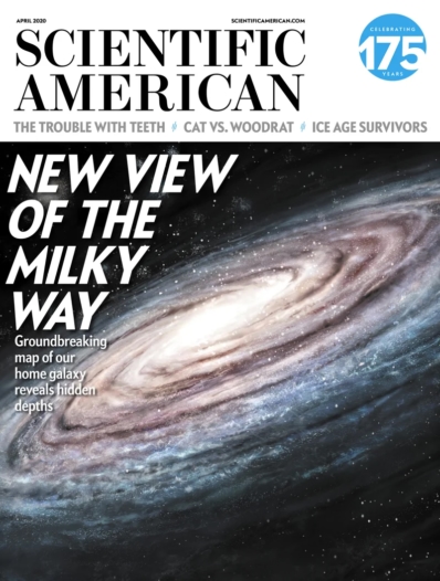 Scientific American April 01, 2020 Issue Cover