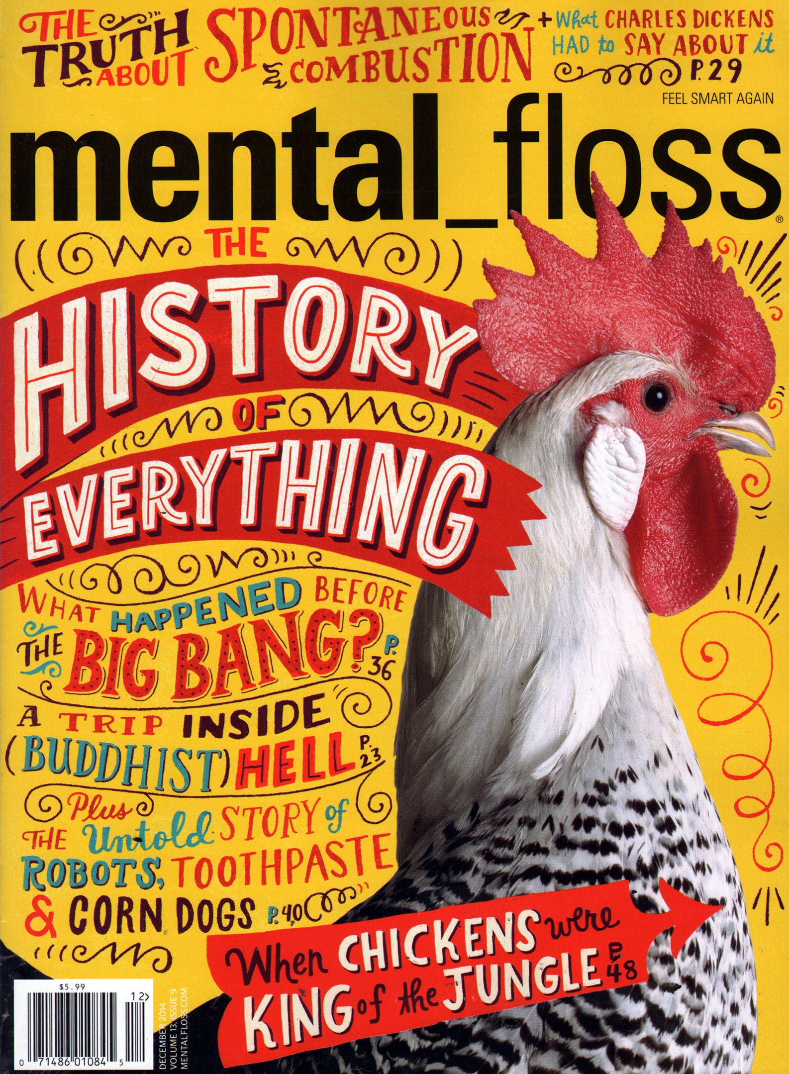 Mental-Floss December 01, 2014 Issue Cover