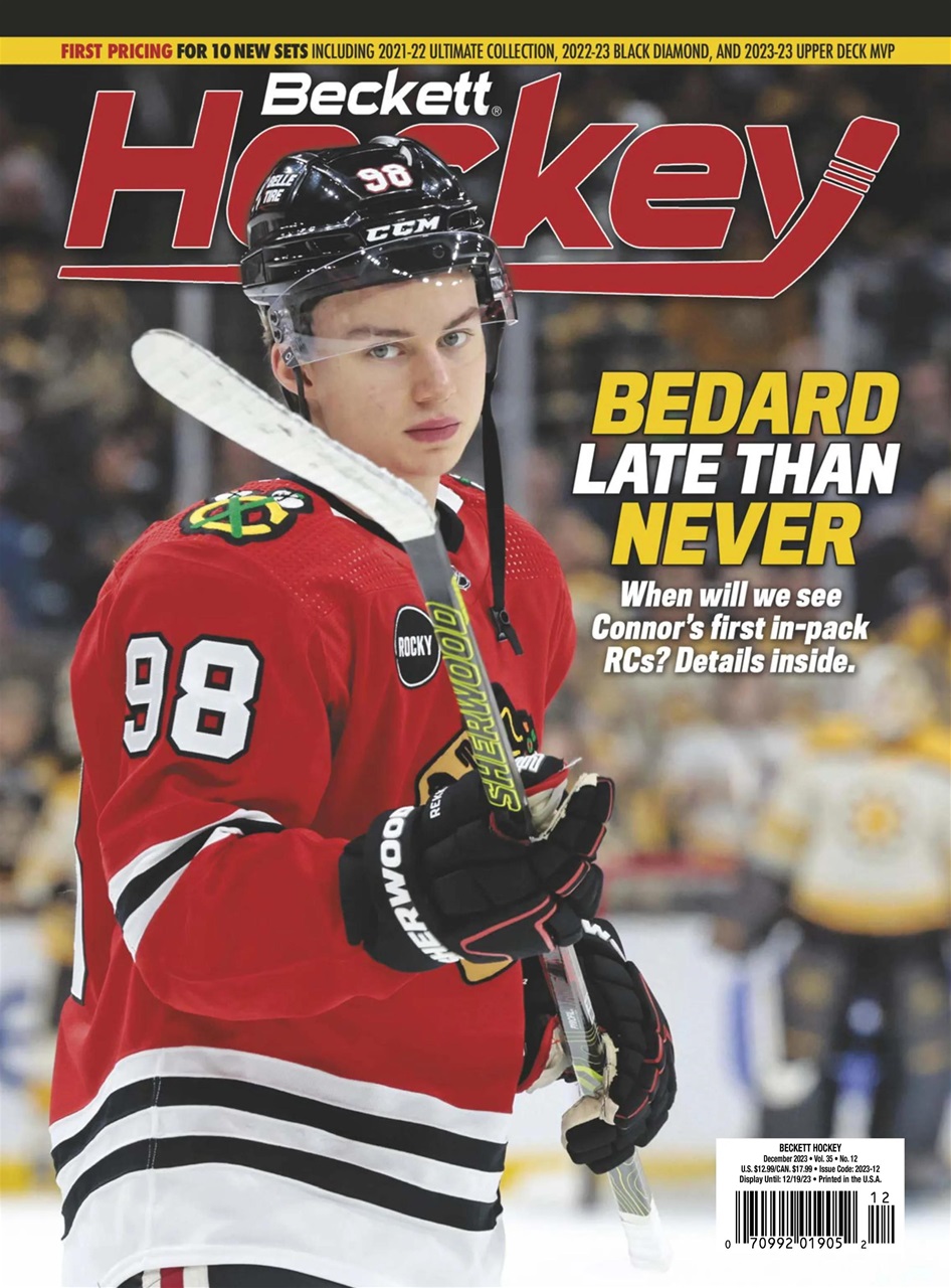 Beckett-Hockey December 01, 2023 Issue Cover
