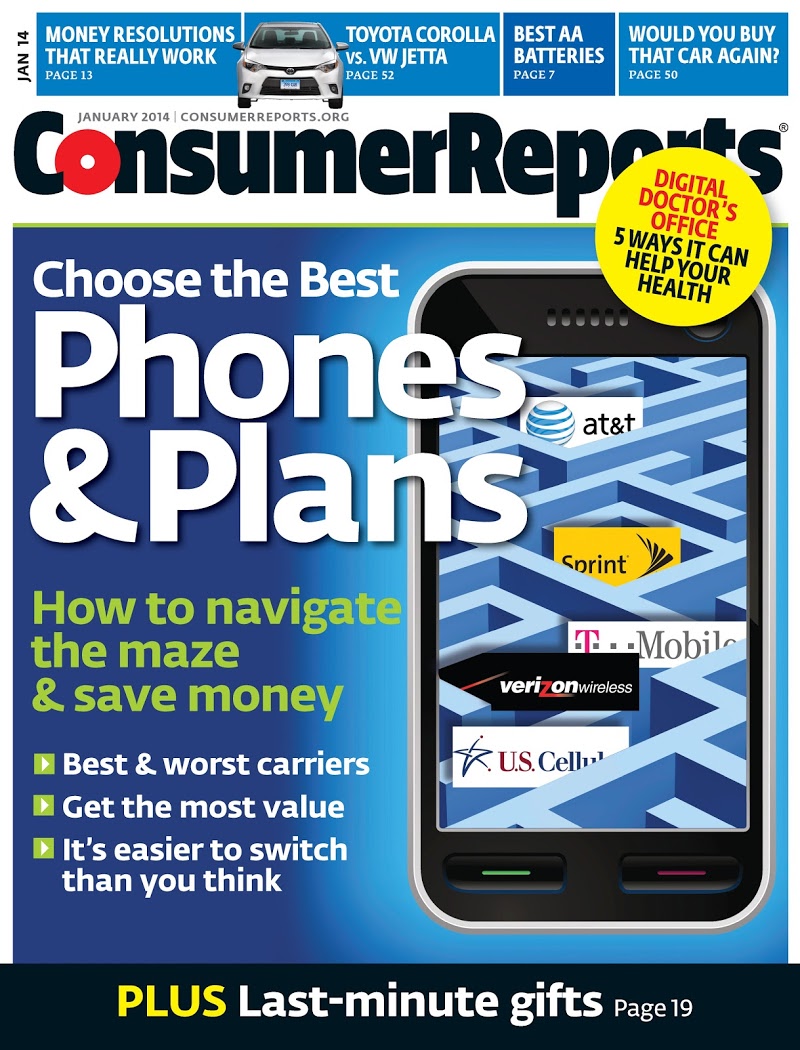 Consumer-Reports January 01, 2014 Issue Cover