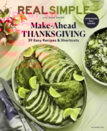 real-simple November 01, 2021 Issue Cover