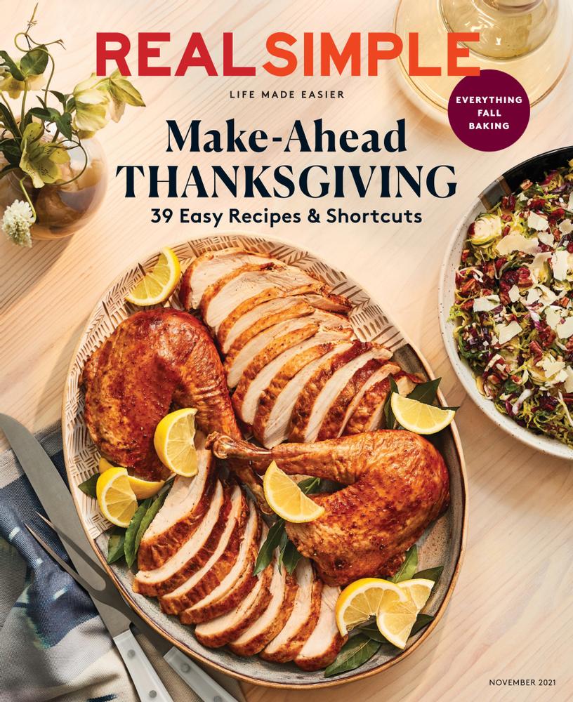 real-simple November 01, 2021 Issue Cover
