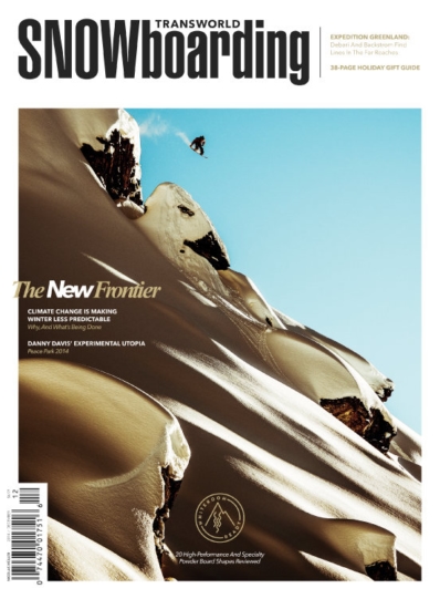 Transworld SNOWboarding December 01, 2014 Issue Cover
