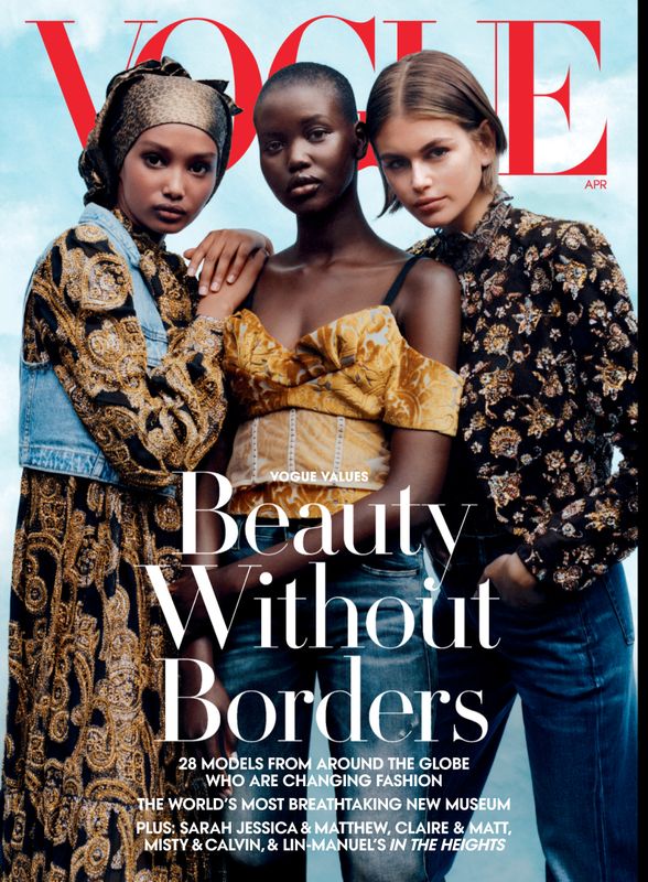 vogue April 01, 2020 Issue Cover