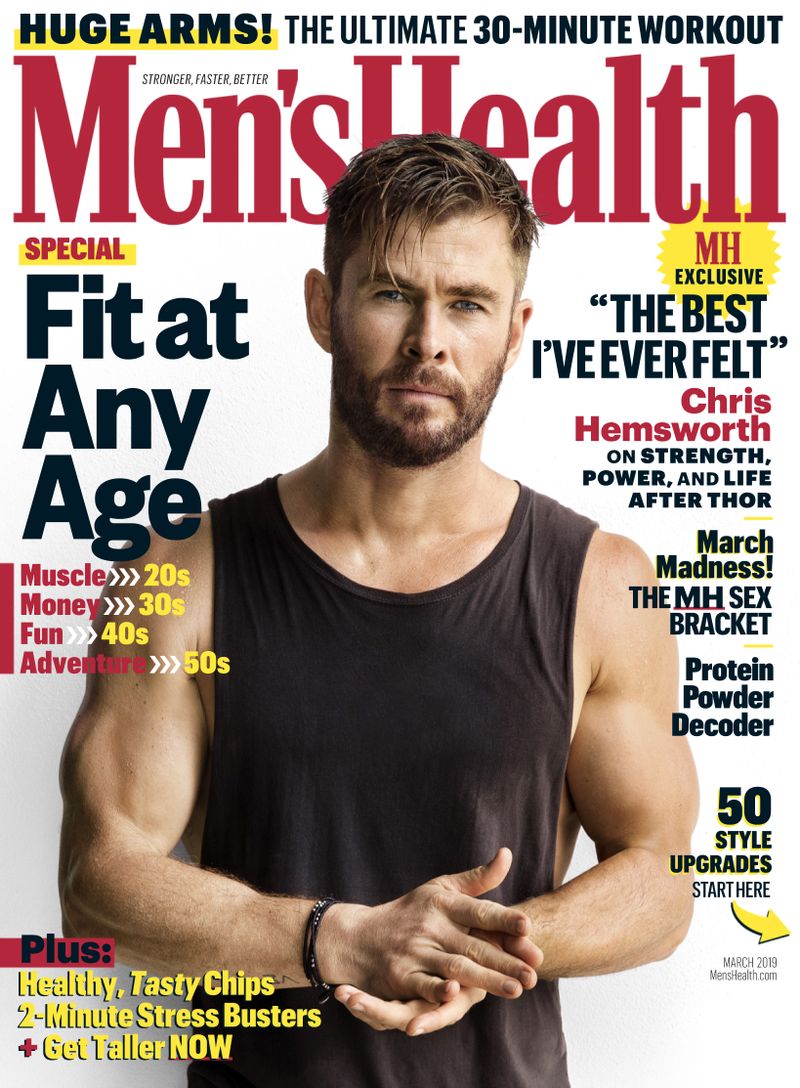 mens-health March 01, 2019 Issue Cover