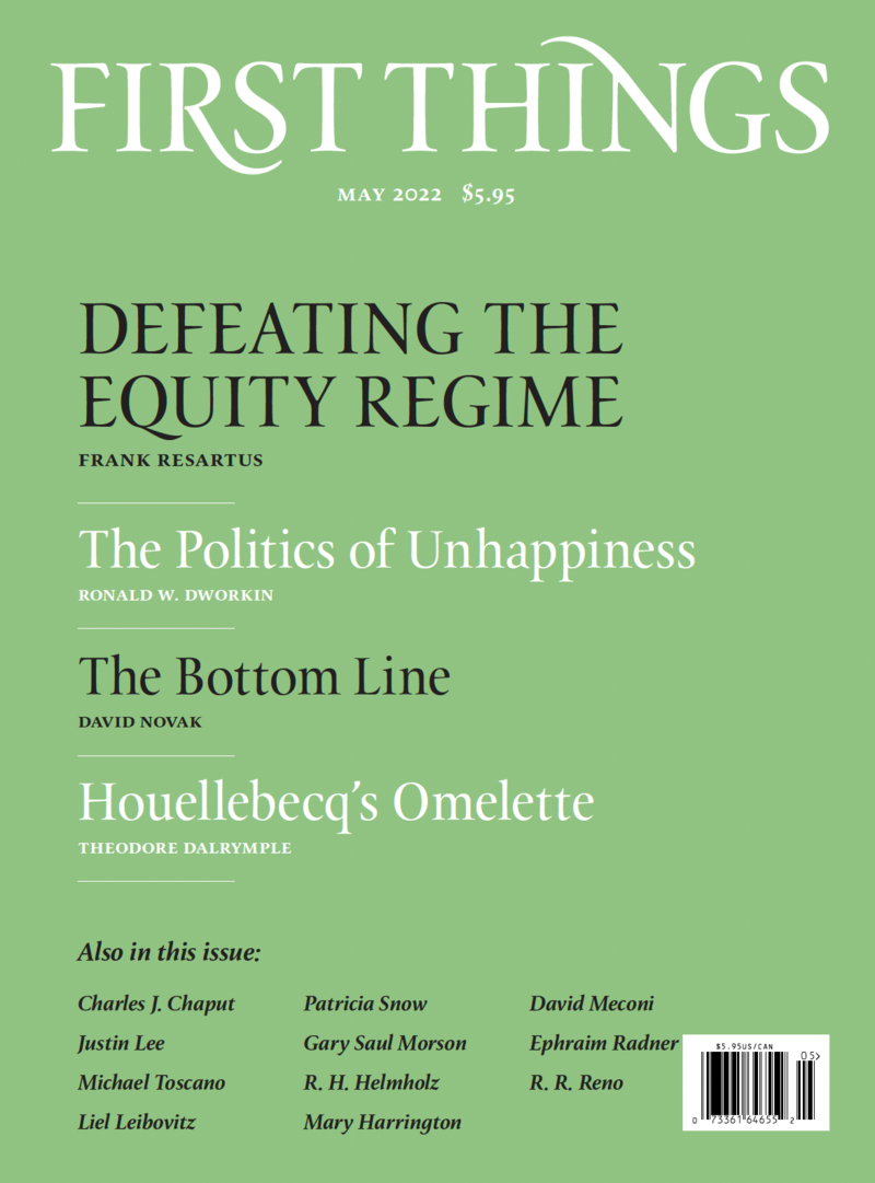 First-Things May 01, 2022 Issue Cover