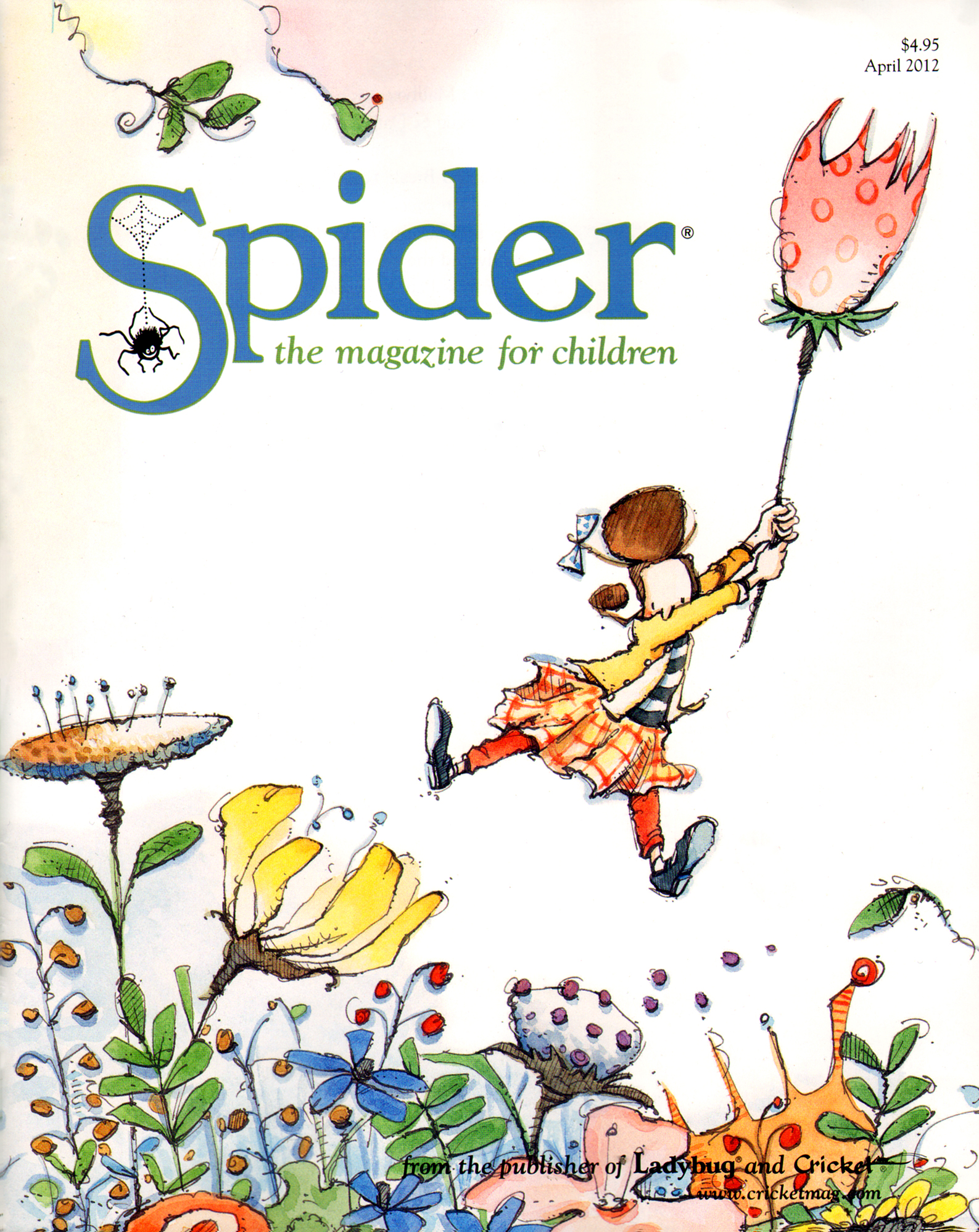 Spider April 01, 2012 Issue Cover