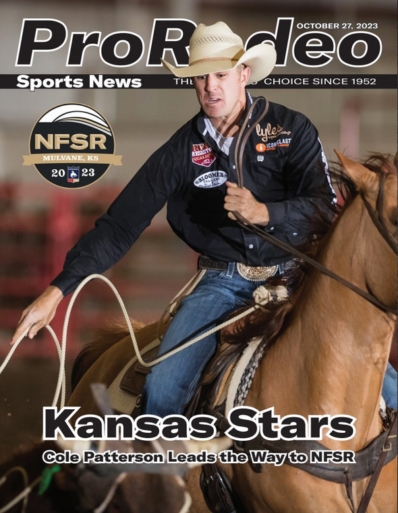 Pro Rodeo Sports News October 27, 2023 Issue Cover