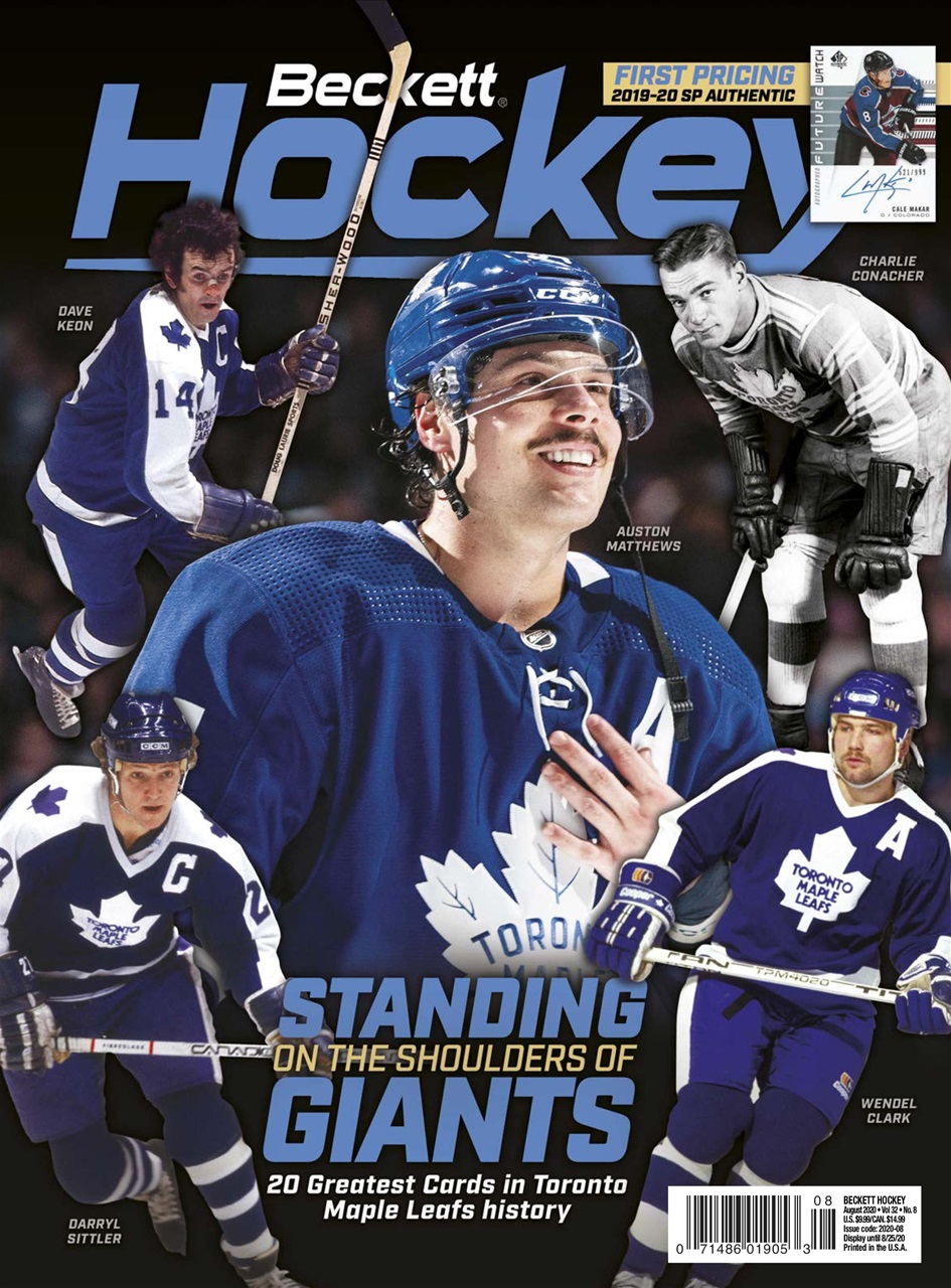 Beckett-Hockey August 01, 2020 Issue Cover