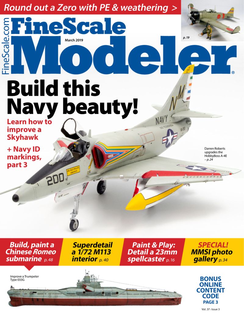 Finescale-Modeler March 01, 2019 Issue Cover
