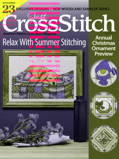 Just CrossStitch July 01, 2017 Issue Cover