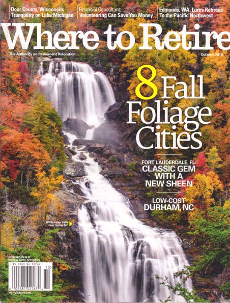 Where-To-Retire September 01, 2018 Issue Cover