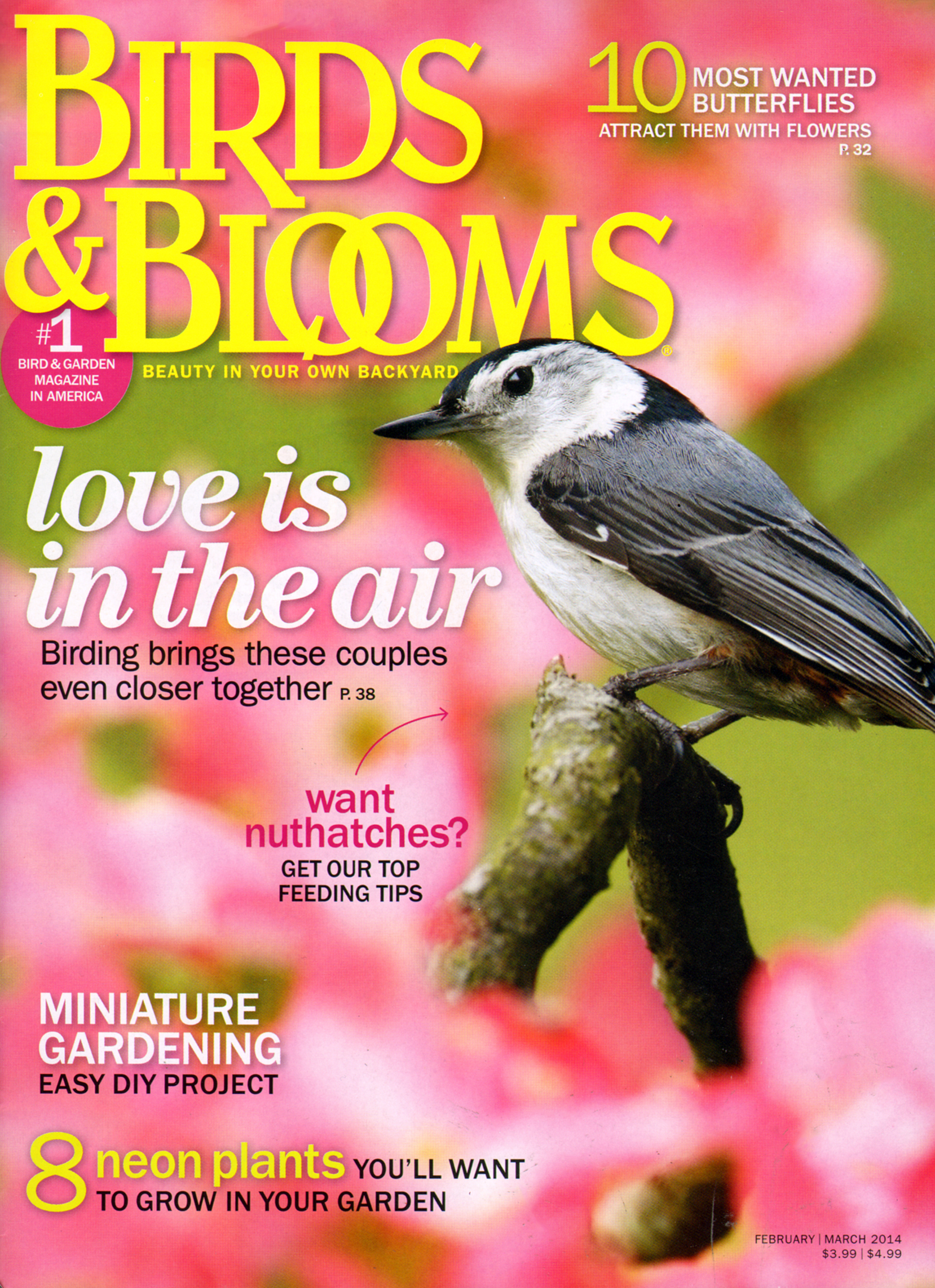 Birds-and-Blooms February 01, 2014 Issue Cover
